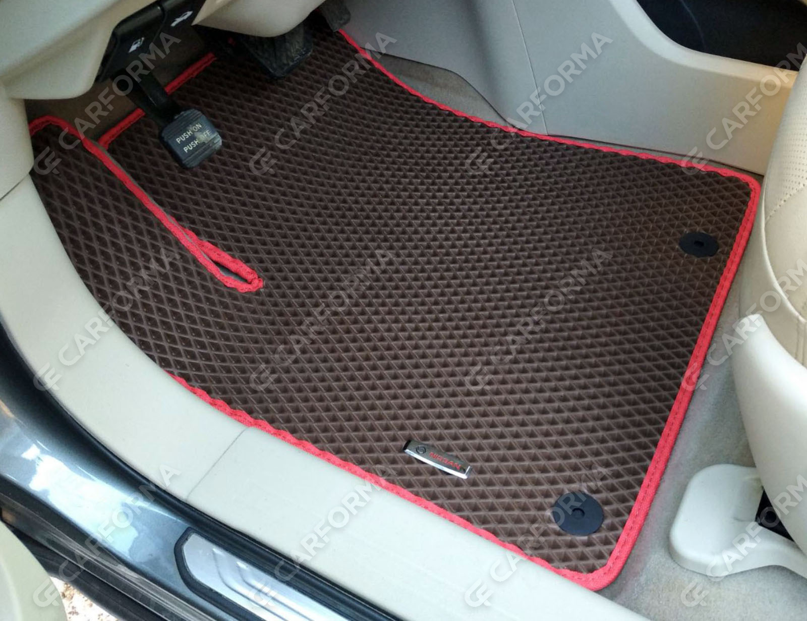 Ворсовые коврики на Nissan Murano (Z52) 2014&nbsp;-&nbsp;2022 в Новороссийске