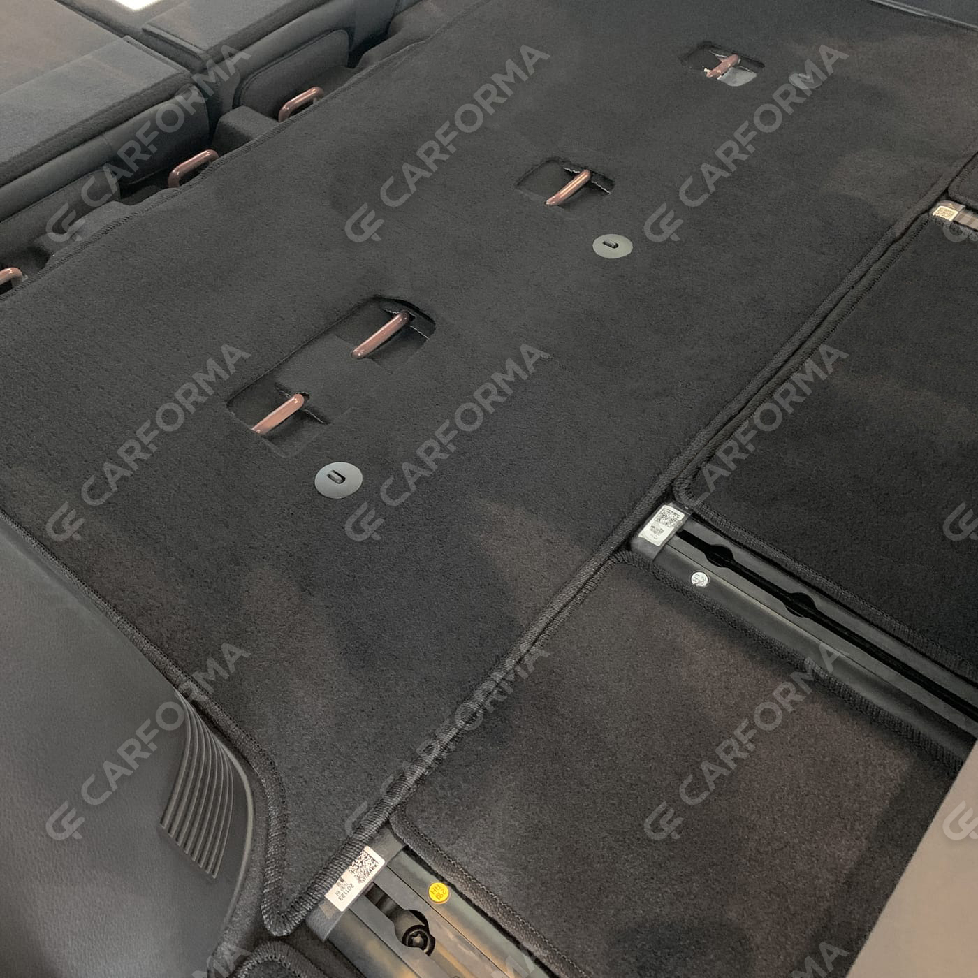 Ворсовые коврики на KIA Carnival IV 7 мест без оттоманок 2020&nbsp;-&nbsp;2026 в Новороссийске