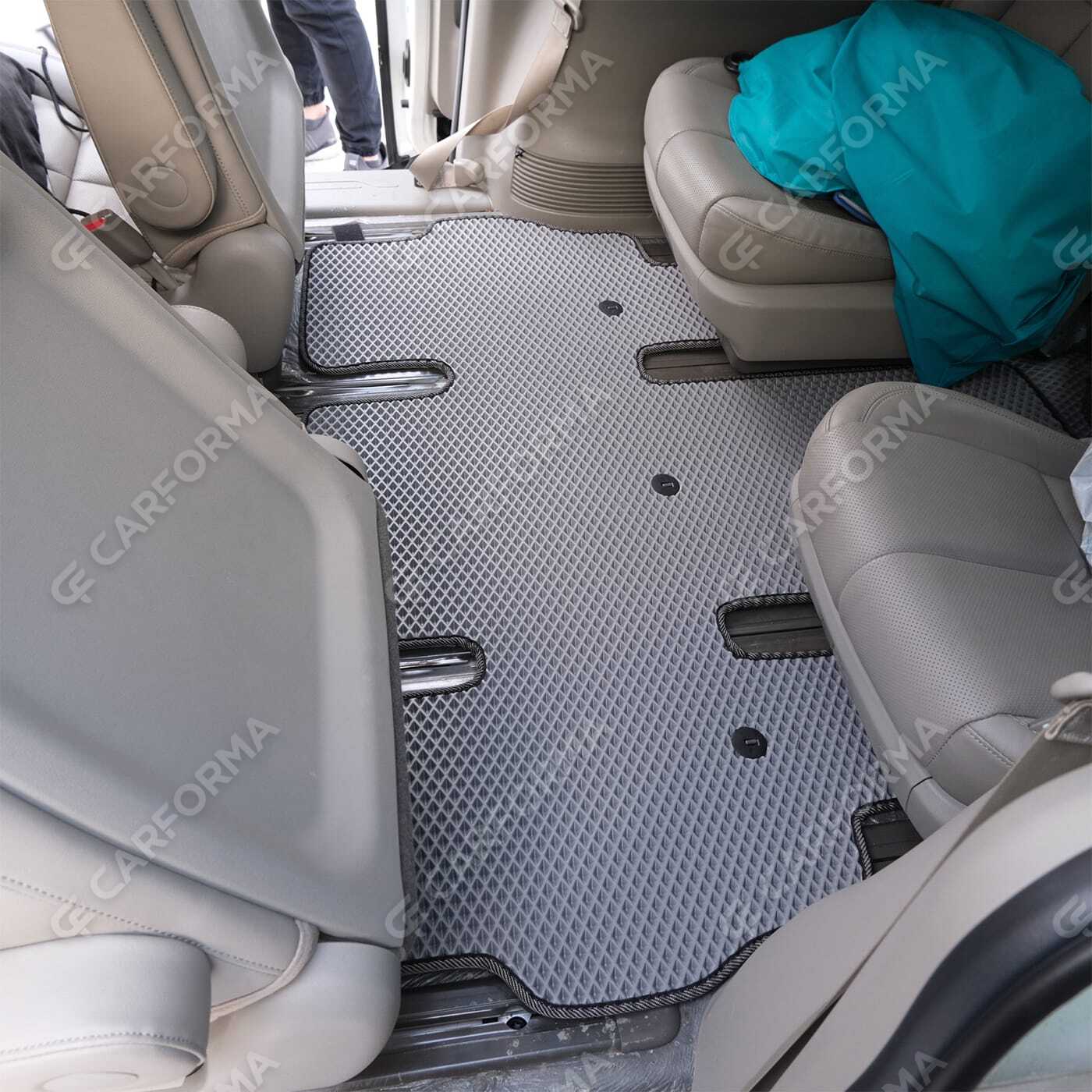 EVA коврики на KIA Carnival III 9 мест и 11 мест 2014&nbsp;-&nbsp;2021 в Новороссийске