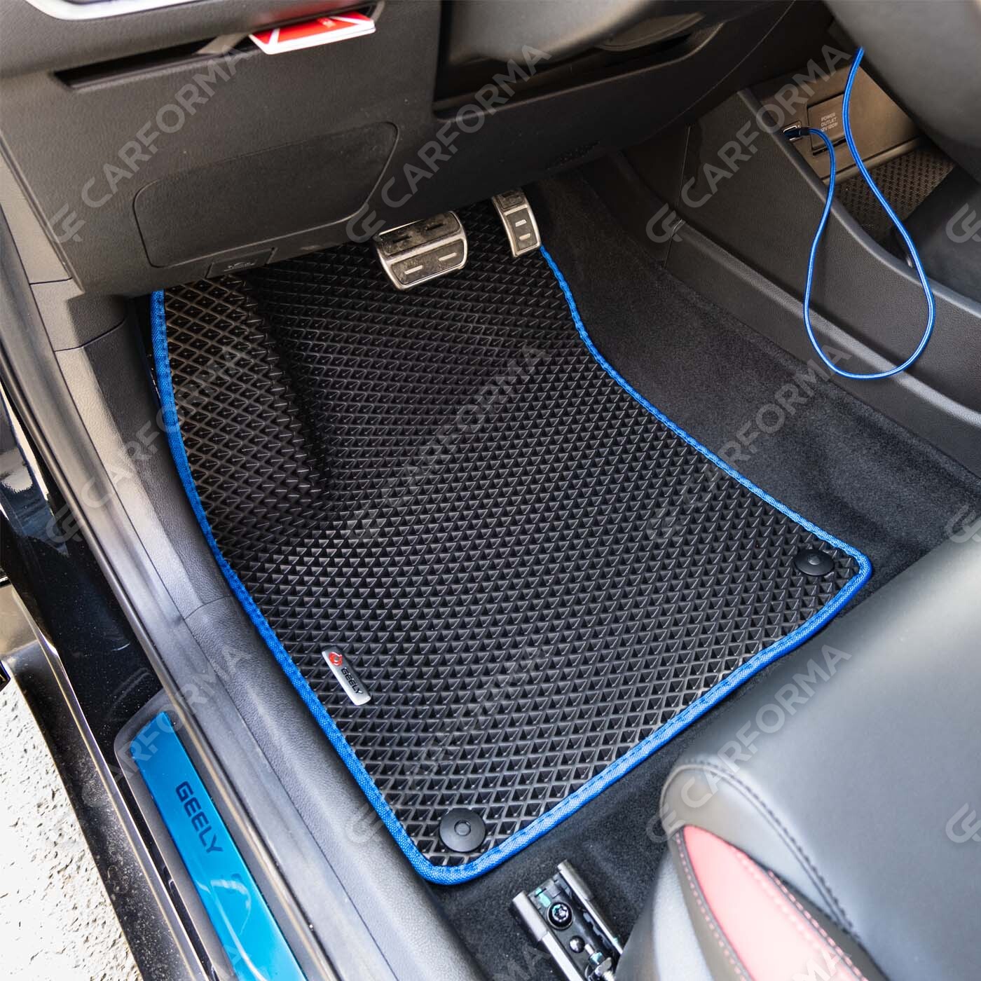 Ворсовые коврики на Geely Coolray 2018&nbsp;-&nbsp;2024 в Новороссийске