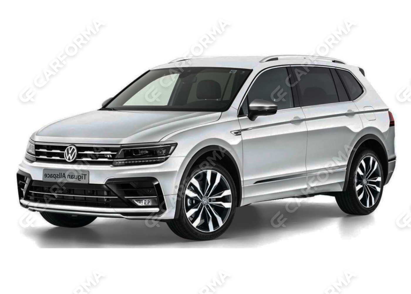 Ворсовые коврики на Volkswagen Tiguan Allspace 2016&nbsp;-&nbsp;2026
