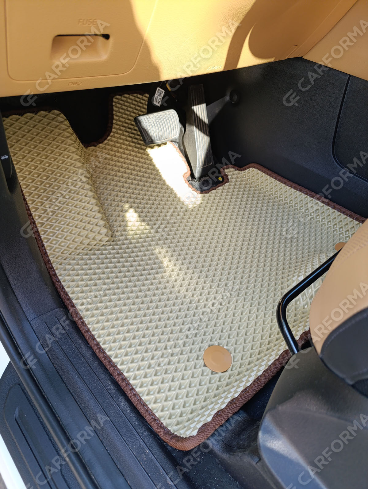 Ворсовые коврики на KIA Carnival IV 8 мест 2020&nbsp;-&nbsp;2026 в Новороссийске