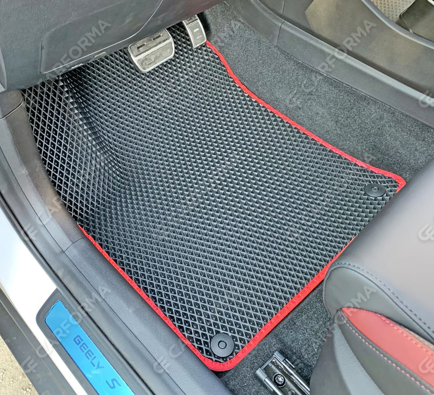 Ворсовые коврики на Geely Coolray 2018&nbsp;-&nbsp;2024 в Новороссийске