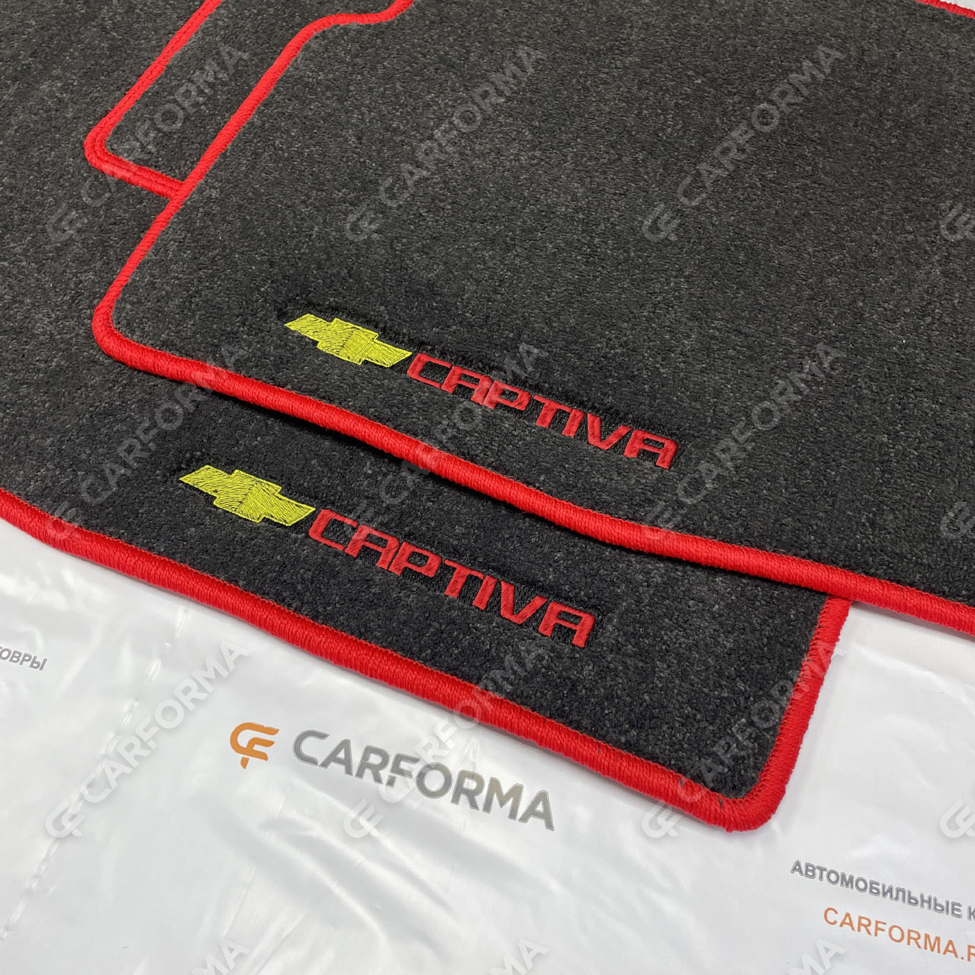 Ворсовые коврики на Chevrolet Captiva 2006&nbsp;-&nbsp;2016 в Новороссийске