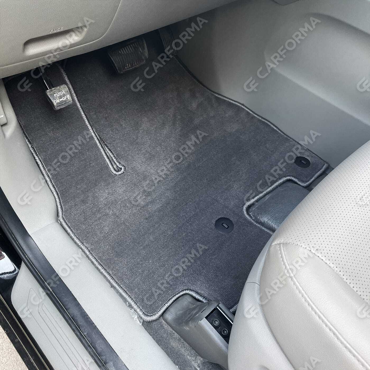 Ворсовые коврики на KIA Carnival III 7 мест 2014&nbsp;-&nbsp;2021 в Новороссийске