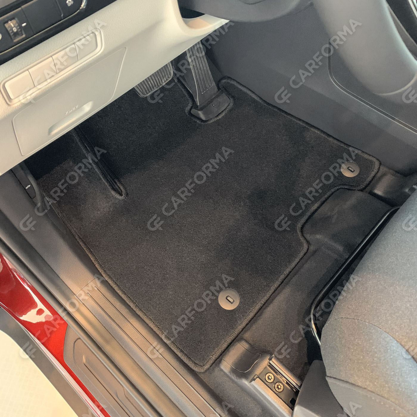 Ворсовые коврики на KIA Carnival IV 7 мест без оттоманок 2020&nbsp;-&nbsp;2026 в Новороссийске