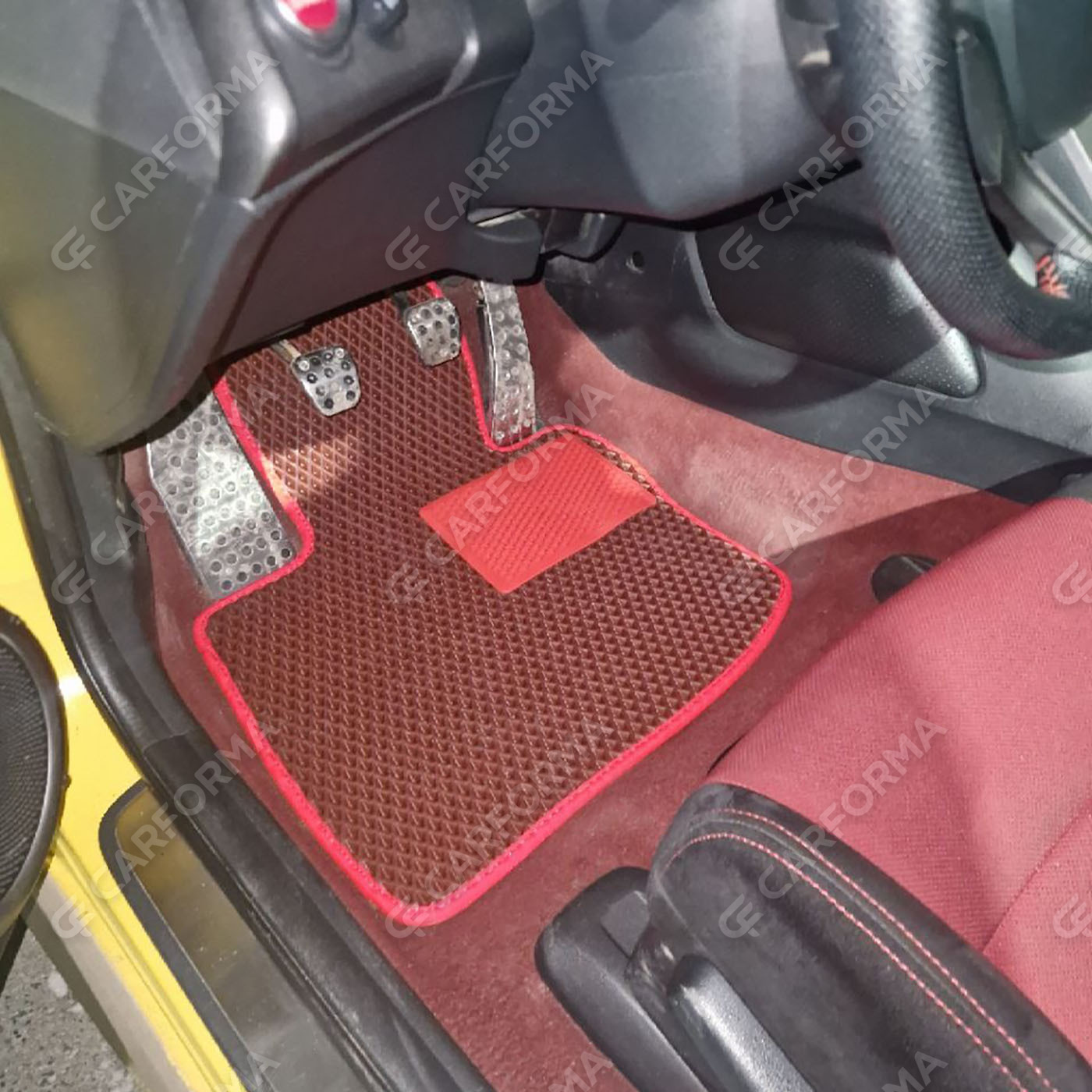 Ворсовые коврики на Honda Civic VIII 3d 2006&nbsp;-&nbsp;2011 в Новороссийске