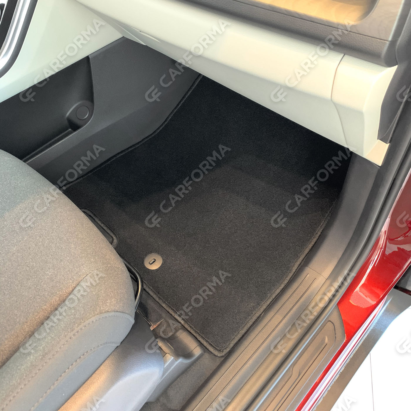 Ворсовые коврики на KIA Carnival IV 7 мест с оттоманками 2020&nbsp;-&nbsp;2026 в Новороссийске