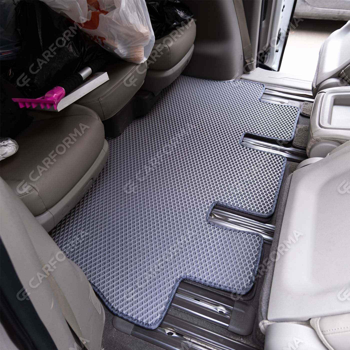 EVA коврики на KIA Carnival III 9 мест и 11 мест 2014&nbsp;-&nbsp;2021 в Новороссийске