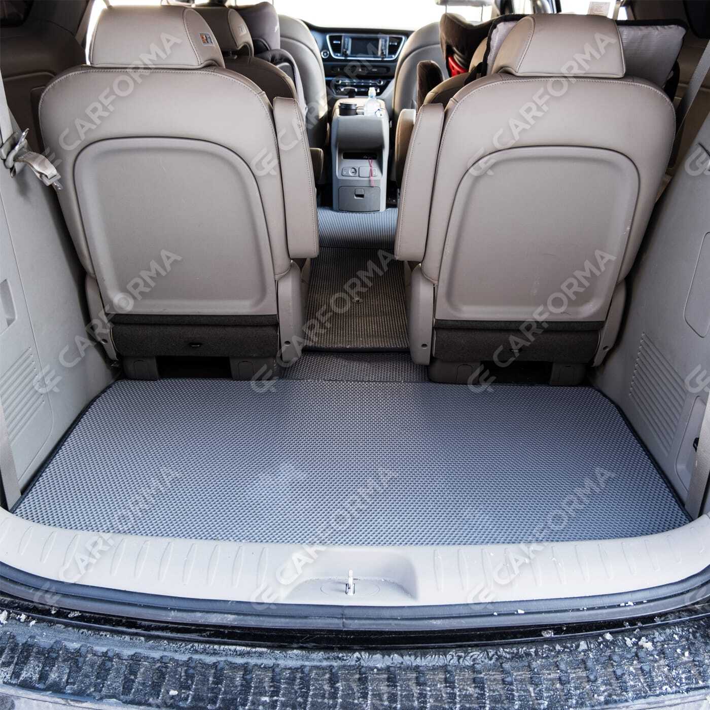EVA коврики на KIA Carnival III 9 мест и 11 мест 2014&nbsp;-&nbsp;2021 в Новороссийске