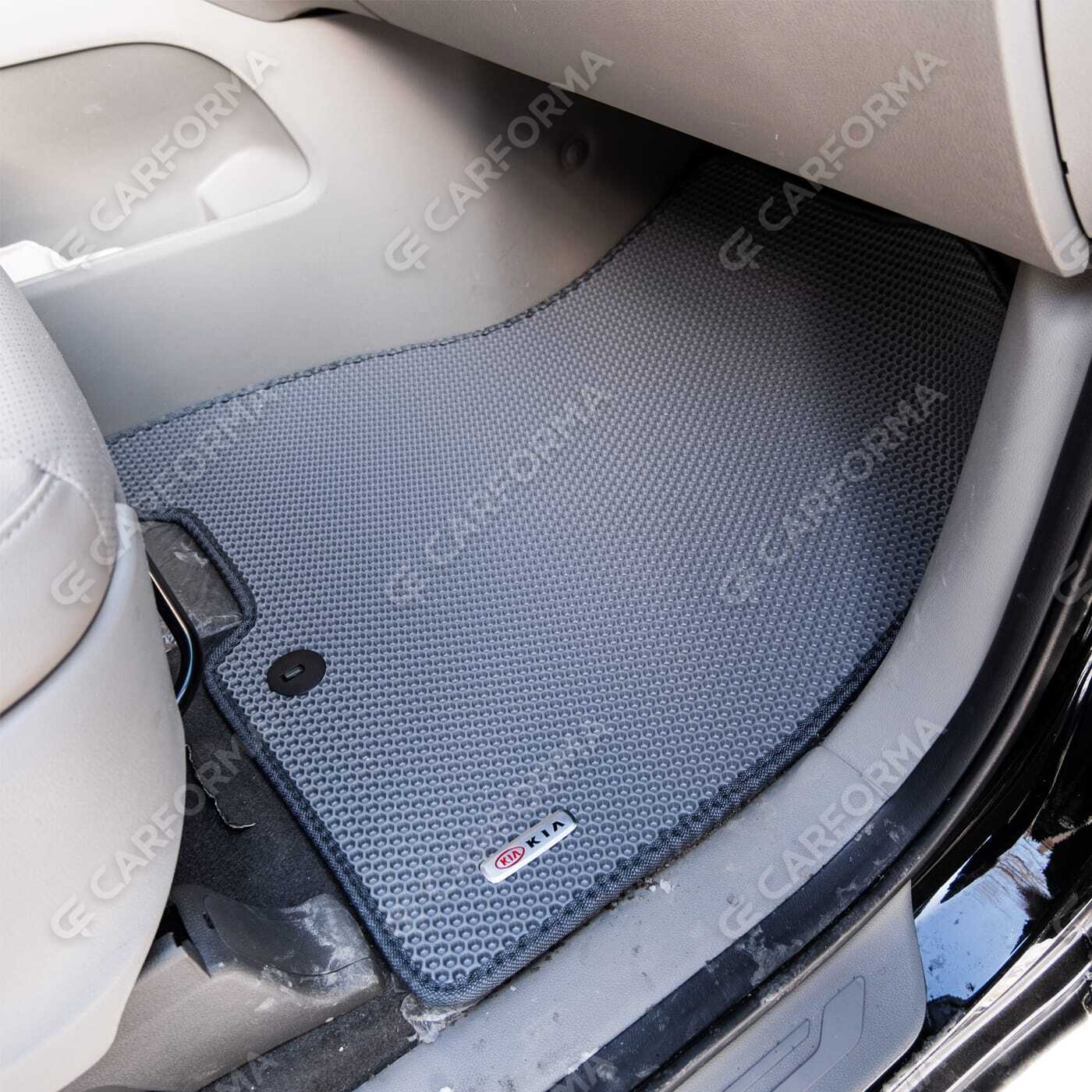 Ворсовые коврики на KIA Carnival III 7 мест 2014&nbsp;-&nbsp;2021 в Новороссийске