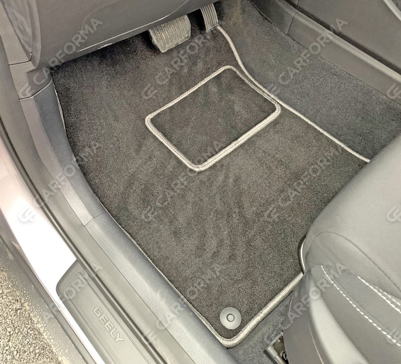 Ворсовые коврики на Geely Coolray 2018&nbsp;-&nbsp;2024 в Новороссийске
