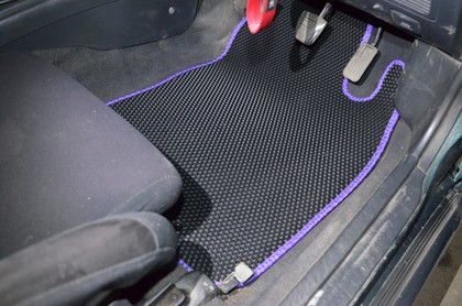 Ворсовые коврики на Toyota Starlet (P80) 1989 - 1995 в Новороссийске