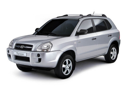 Ворсовые коврики на Hyundai Tucson I 2004 - 2010 в Новороссийске