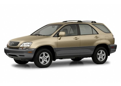 Ворсовые коврики на Lexus RX I 1997 - 2003 в Новороссийске