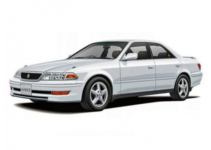 Ворсовые коврики на Toyota Mark II (100) 1996 - 2001 в Новороссийске