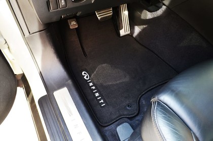 Ворсовые коврики на Infiniti FX II 2009 - 2014 в Новороссийске