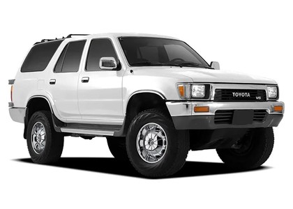 Ворсовые коврики на Toyota 4runner II 1989 - 1995 в Новороссийске