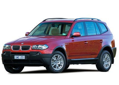 EVA коврики на BMW X3 (E83) 2003 - 2011 в Новороссийске
