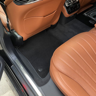 Ворсовые коврики на Mercedes S (W223, V223) 2020 - 2025 в Новороссийске