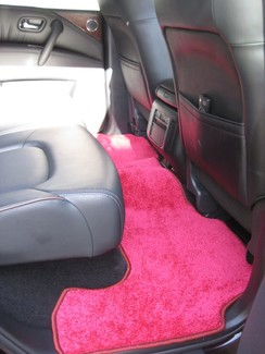 Ворсовые коврики на Infiniti QX56 II 2010 - 2014 в Новороссийске