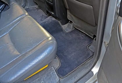 Ворсовые коврики на Toyota Land Cruiser Prado 120 2002 - 2009 в Новороссийске