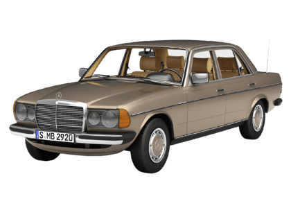 Коврики на Mercedes W123 1975 - 1986 в Новороссийске