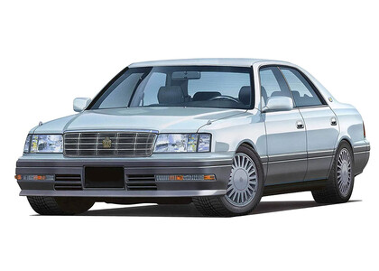 Ворсовые коврики на Toyota Crown (S150) 1995 - 2001 в Новороссийске