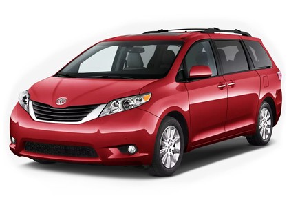 EVA коврики на Toyota Sienna III 2010 - 2020 в Новороссийске