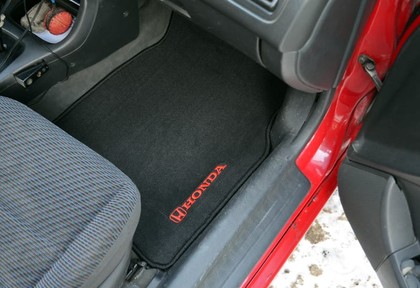 Ворсовые коврики на Honda Civic VI 3d 1995 - 2001 в Новороссийске