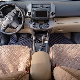 Ворсовые коврики на Toyota Rav4 III 2006 - 2013 в Новороссийске