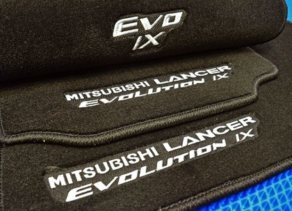 Коврики на Mitsubishi Lancer Evolution IX 2005 - 2007 в Новороссийске