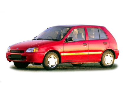 Ворсовые коврики на Toyota Starlet (P90) 1995 - 1999 в Новороссийске