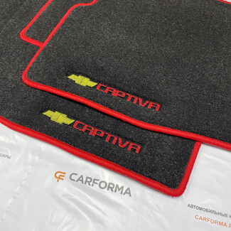 Ворсовые коврики на Chevrolet Captiva 2006&nbsp;-&nbsp;2016 в Новороссийске