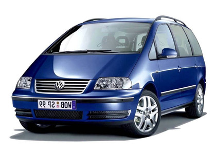 Ворсовые коврики на Volkswagen Sharan I 1995 - 2010 в Новороссийске
