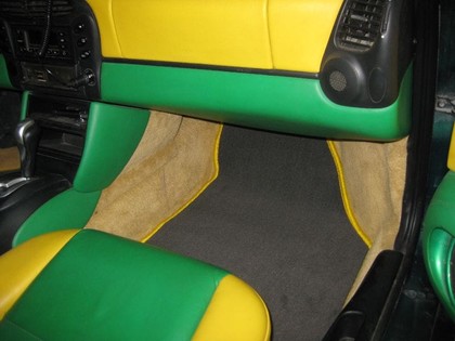 Коврики на Porsche Boxster (986) 1996 - 2004 в Новороссийске