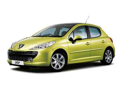 Ворсовые коврики на Peugeot 207 2006 - 2012 в Новороссийске