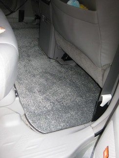Ворсовые коврики на Toyota Highlander II 2007 - 2013 в Новороссийске
