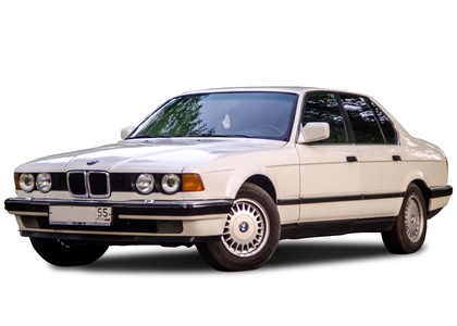 Ворсовые коврики на BMW 7 (E32) 1986 - 1995 в Новороссийске
