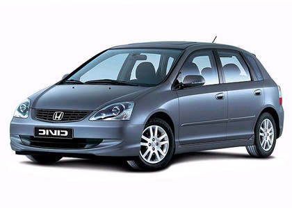 Коврики на Honda Civic VII 5d 2000 - 2005 в Новороссийске