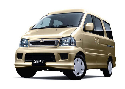 Коврики на Toyota Sparky 2000 - 2003 в Новороссийске
