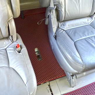Ворсовые коврики на Toyota Sienna II 2003 - 2010 в Новороссийске