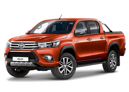 Ворсовые коврики на Toyota Hilux VIII 2015 - 2025 в Новороссийске