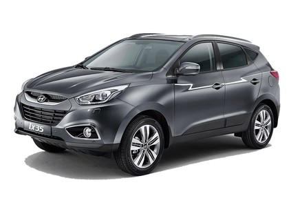 Ворсовые коврики на Hyundai ix35 2010 - 2017 в Новороссийске