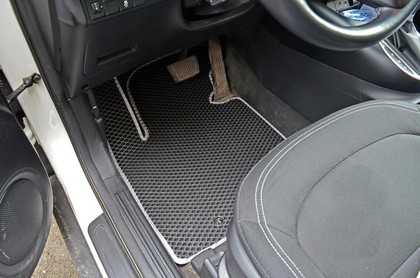 Ворсовые коврики на KIA Soul II 2014 - 2019 в Новороссийске