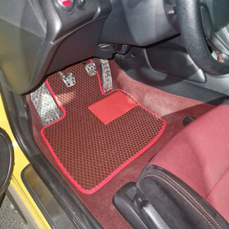 Ворсовые коврики на Honda Civic VIII 3d 2006 - 2011 в Новороссийске Ворсовые коврики на Honda Civic VIII 3d 2006 - 2011 в Новороссийске