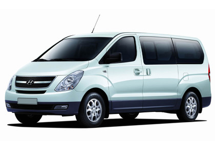 Ворсовые коврики на Hyundai H1 II 2007 - 2022 в Новороссийске
