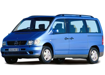 Ворсовые коврики на Mercedes Vito (W638) 1996 - 2003 в Новороссийске