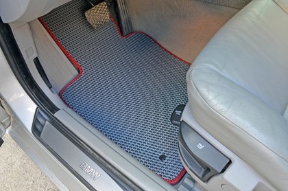 Ворсовые коврики на BMW 5 (E60/E61) 2003 - 2010 в Новороссийске