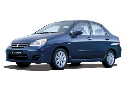 Ворсовые коврики на Suzuki Liana I рестайлинг 2004 - 2008 в Новороссийске
